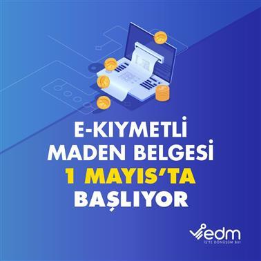 E-Dövizden Sonra E-Kıymetli Maden Alım Satım Belgesi de 1 Mayıs´ta Başlıyor.