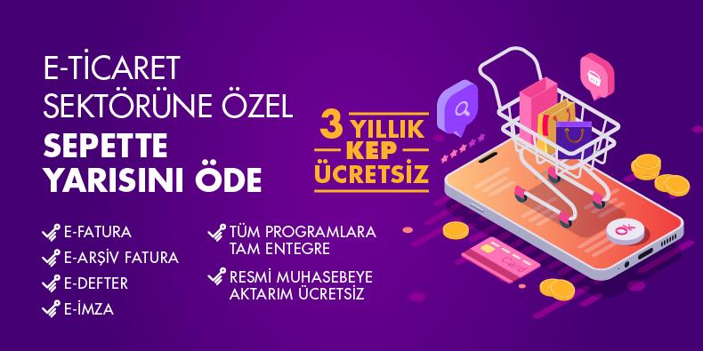 E-Ticaret Sektörüne Özel Sepette Yarısını Öde