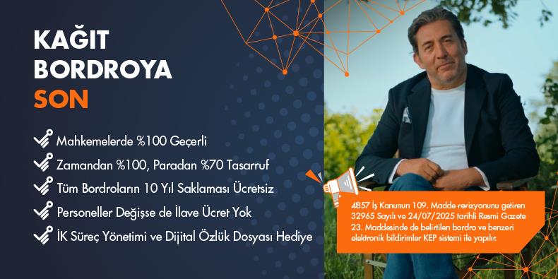 KEP E-BORDRO MAHKEMELERDE %100 GEÇERLİ
