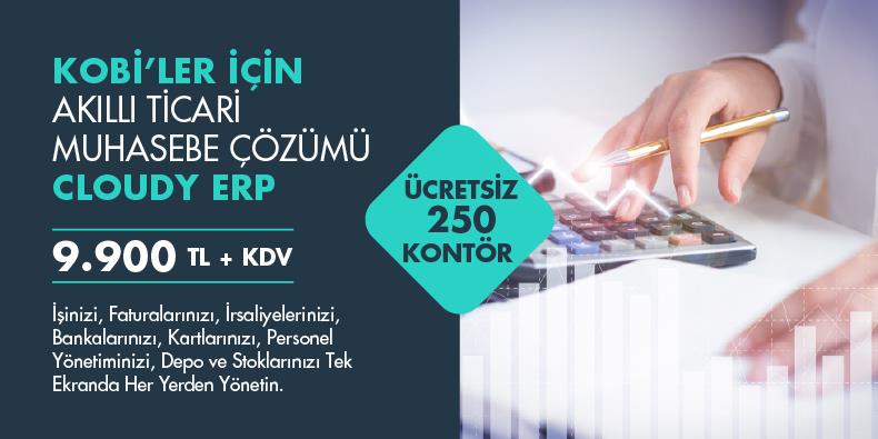 Kobi’ler İçin Akıllı Ticari Muhasebe Çözümü Cloudy ERP