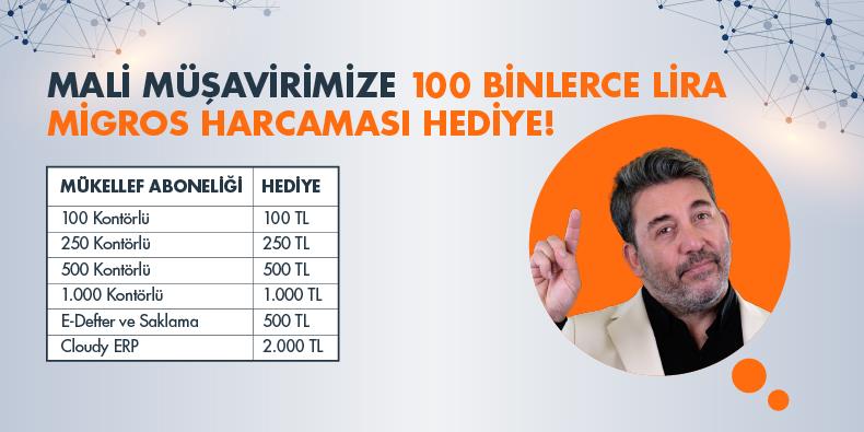 Mali Müşavirimize 100 Binlerce Lira Migros Harcaması Hediye